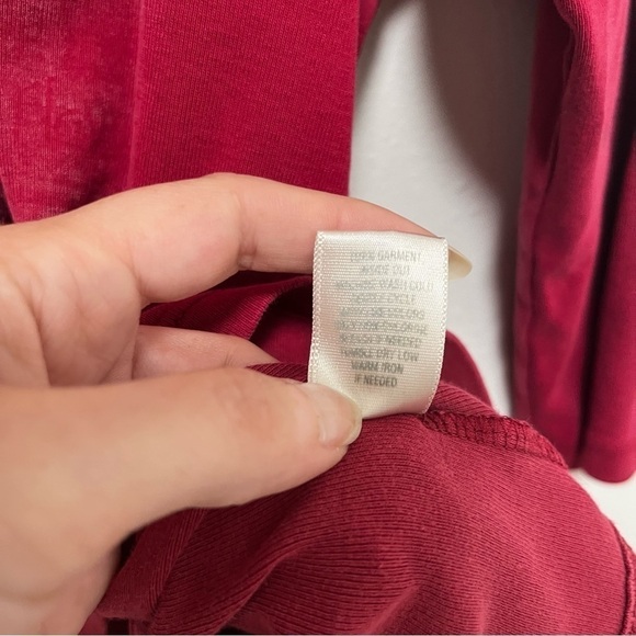 VINTAGE Y2K Christopher & Banks Hong Kong Graphic 3/4 Sleeve Shirt. Size M - Picture 12 of 12